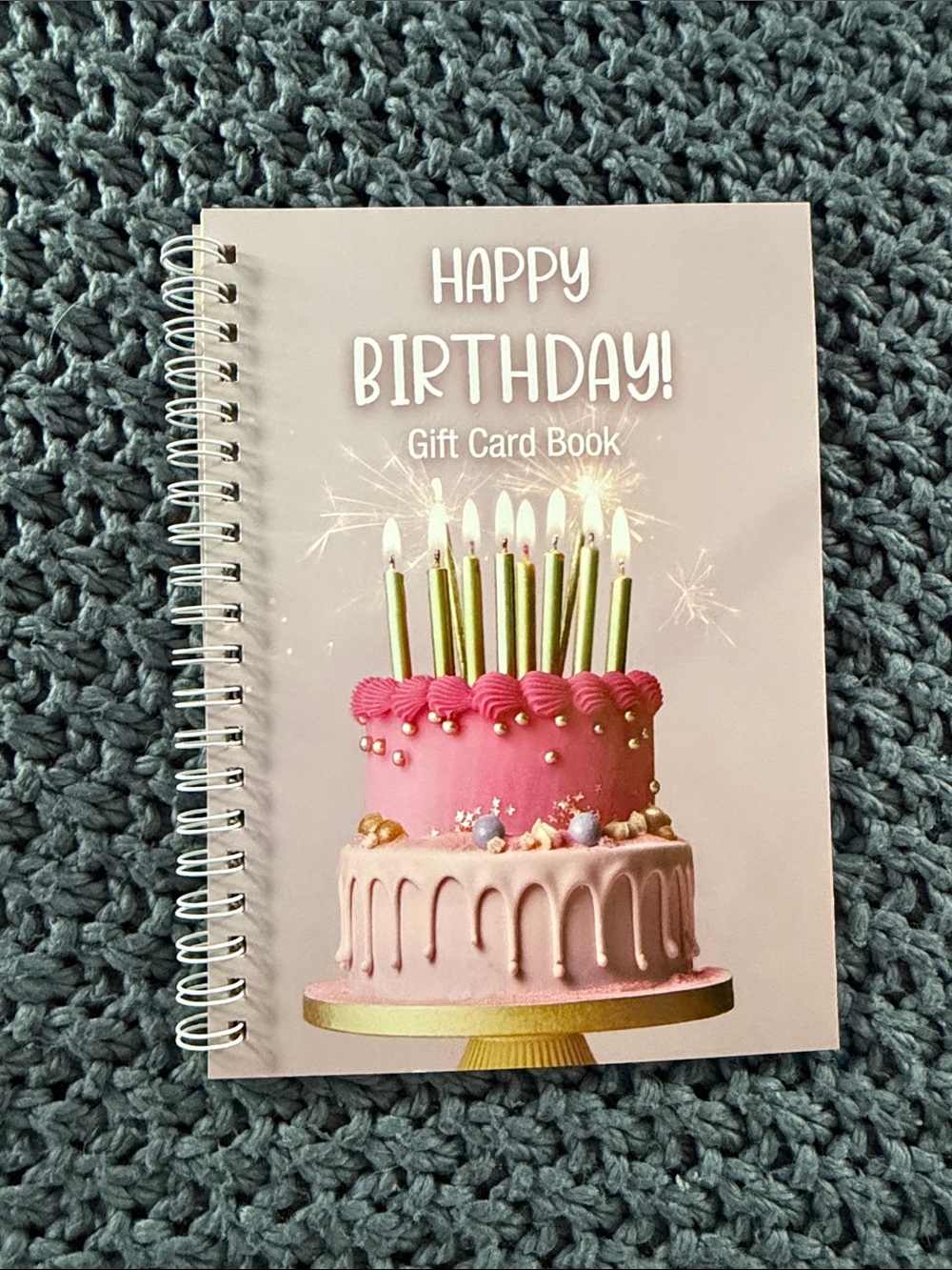 Happy Birthday Gift Card Book